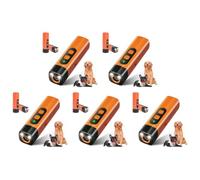 Dog Bark Deterrent Device Up To 35FT Range Ultrasonic Anti-Barking Trainer with LED Flashlight for Indoor Outdoor Use