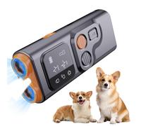 Dog Bark Stopper, Silent Dog Barking Stopper, Rechargeable Dog Training Aid with HD Display and LED Flashlight, Stop Bad Behavior Without Screaming or Writing
