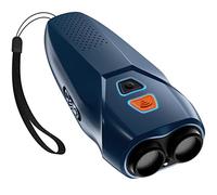 Dog Barking Control Devices Dual Sensor Anti Barking Device with Training/Deterrent Modes Dog Whistle to Stop Barking Ultrasonic Dog Barking Deterrent with LED Flashlight 25 FT Range Rechargeable