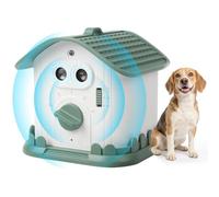 Dog Barking Deterrent Devices, Anti Barking Device for Dogs - Rechargeable Dog House-Shaped Stop Barking Tool with 3 Ultrasonic Modes, 50FT/15M Range Weatherproof for Fence/Wall, Humane for All Dogs