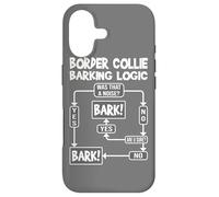 Dog Barking Logic, funny dog gift idea, Funny Border Collie Case for iPhone 17