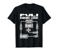 Dog Barking Logic, funny dog gift idea, Funny Puli T-Shirt