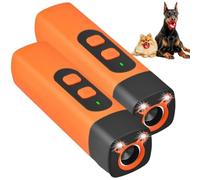 Dog Barking Stopper, Ultrasonic Dog Repellent with HD Display and LED Flashlight for Small, Medium and Large Dogs