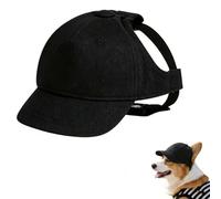 Dog Baseball For Small Medium Large Pets, 2026 Outdoor Sun Protection Summer w Beach Peaked Canine Accessory Hat, Canvas