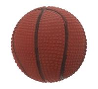 Dog Basketball Squeaky for Interactive Training Sessions, Coffee Pvc | Bouncy Ball Shape, Indoor Play Use, Pet and Dog Object, Physical Exercise Support