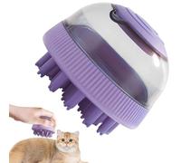 Dog Bath Brush, 2 on 1 Soap Dispenser Brush Dog Soft Brush Head Dog Wash for Bath Provide Quick and Thorough Wash for Your ani