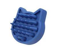 Dog Bath Brush - 9.3x7.5x2.9cm ABS Material, Ergonomic Grip Handle, Pet Grooming Scrubber,Relaxing Pet Care, Gentle Massage Cleaner | Efficient Bathing For Small Medium Large Puppy Cat Home Travel