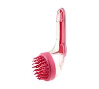 Dog Bath Brush, Cat Bathing Scrubber, Gentle Massage Cleaner, Built-In Soap Dispenser, Soft Bristle Design, Ideal for Cats, Kittens, Puppies, Home, Beach, Pool, Groomers, Travel, 7.09 x 2.76 x 2.95