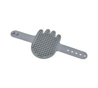Dog Bath Brush, Dog Grooming Brush, Cat Brush, Dog Bath Scrubber, Soothing Silicone Comb with Adjustable Handle, Wet and Dry Massage Brush, Grooming Brush for Dogs and Cats with Long and Long