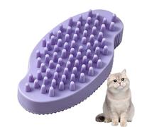 Dog Bath Brush - Double Sided Cat Grooming Brush Anti-Lost - Rubber Dog and Cat Grooming Brush - For Puppies, Kittens, Small, Medium, Large Breed, Massage, Bath, Poi Disposal