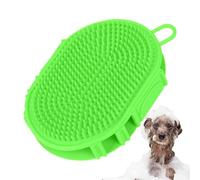 Dog Bath Brush - Puppy Cleaning Massage, Dog Shower Brush, Soft Scrubber Bristle Head, Shampoo Dispensing Grooming Tool, Pet Hygiene Supply for Pet Parents Animal Lovers Groomers Volunteers