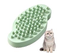 Dog Bath Brush, Rubber Anti-Fall Grooming Accessories - Bath Shampoo Brush for Dogs and Cats - Massage Cleaning Detangling Home Apartment Travel Camping