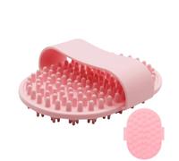 Dog Bath Brush Scrubber,Massaging Comb for Cats - Dog Grooming Silicone Brush for At-Home Cleaning Pet Salon Travel Senior Cat Care Shedding Season