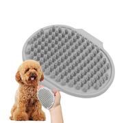 Dog Bath Brush - Soft Bristles for Care and Massage as a Comb - Massage Brush for Dogs When Bathing | For Short-Haired Pets Cats Puppies Washing Cleaning Bathing