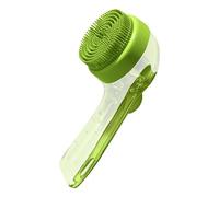 Dog Bath Brush with Scrubbing Function, Soft Dog Washing Brush with Handle - Cat Wash Comb for Short Long Hair Care Conditioner Travel Home
