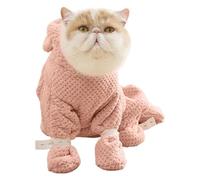 Dog Bath Robe - Coral Fleece Full Wrap Dog Towel With Foot Strap Zipper Design | Pet Costumes, Cat's Clothing For Young People, Elderly, Children