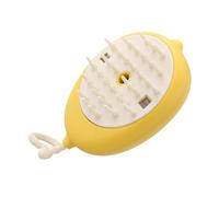 Dog Bath Scrubber | Cat Shower Massage Brush Refillable | Knotted Hair Loose Hair Deep Cleaning Dog Brush for Small Medium Large Pet