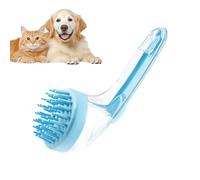 Dog Bath Scrubber - Gentle Pet Cleaning Bath | Gentle Puppy Cleansing Scrubber with Soap Dispenser for Home Pets Beach Travel Swimming Pool Cats Groomers