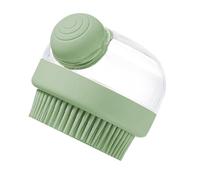 Dog Bath Scrubber, Scalp Scrubber - Dog Wash Brush for Shampoo, Short Cat Comb with Shampoo Dispenser, Dog Bath Scrubber for Massage and