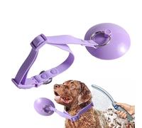 Dog Bath Tether | Pet Loop With Suction Cup - Safety Adjustable Collar Grooming Tools, Washing Restraint Leash for Shower Trimming Home Dog Bathing Station