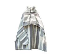 Dog Bath Towel, Dog Bathrobe Towel, Striped, Absorbent Microfibre Blanket, Drying, Super Absorbent Bathrobe for Bathroom, Puppy Salon, for Car, Drives, Shower and After D