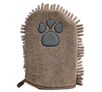 Dog Bath Towel,Paw Pattern Absorbent Drying Mitts | Puppy Bath Towel,for Home Grooming Salon Pet Store Kennel Shelter Outdoor Travel Beach Park