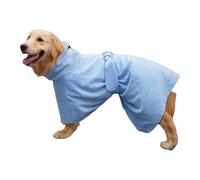Dog Bathrobe, Absorbent Dog Bathrobe - Comfortable Dog Towel, Bathrobe, Absorbent,Reusable Pet Bath Towel, Shower Clothing, Washbasin