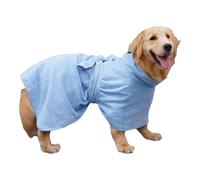 Dog Bathrobe Towel - Reusable Pet Shower Clothing | Dog Towel Robe | Bathrobe Comfortable Toweel Suitable For Doog Drying After Bath, Swimming, Rainy Walks & Grooming Sessions