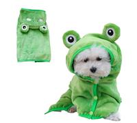 Dog Bathrobe with Hood - Cute Pet Outfit Towel Robe for Cats Dogs, Polyester Hooded Bathrobe Soft Quick Drying Super Absorbent Wrap for After Bath Beach Pool (#3,Small)