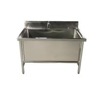 Dog Bathtub ，Dog Bath Professional Commercial Stainless Steel Pet Dog Grooming Tub, Dog Bath tub, Dog Pet Washing Station for Large & Medium Dogs, Professional Dog Bathtubs