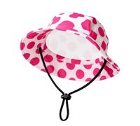 Dog Beach Hat with Ear Holes Adjustable Pet Headdress