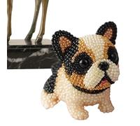 Dog Bead Embroidery Kit - DIY 3D Animal Beading Craft Set Beginner Friendly, Puppy Decor Project, Gift Idea | Handmade Beaded Dog Artwork Activity Home Display Hobby Lovers Crafting Fun Relaxing!