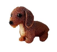 Dog Beads Embroidery Kit - Three Dimensional Dog Animal Beads Embroidery Kit | Ornament Making Art Complete Accessories for Animal Lovers Girls Women Ad