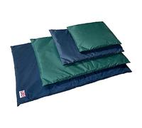 Dog Bed Cage Crate Car Mat Waterproof Tough Pad removable zip-fastened cover in Navy UK MADE Medium 33in x 23in (84x58cm)