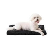 Dog Bed Chew Proof Crate Pad for Aggressive Chewers Tough Washable Dog Mat | Chew Proof Dog Bed Pad for Medium Large Breeds High Strength Tear Resistant Fabric PU Water Repellent Orthopedic Microfiber