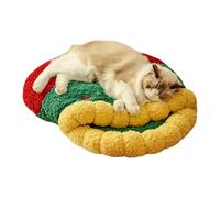 Dog Bed Christmas, Winter Cat Cave, Warm Dog Bed, Christmas Cat Nest, Cat Hideaway, Dog Tent Bed, Removable Cushion Pet Bed, Cozy Puppy Bed, Festive Pet Furniture,