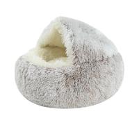 Dog Bed - Closed Cat Bed | Machine Washable Pet Cave Bed, Cat Bed, Small Pet Bed, Removable, for Large Dogs, Kittens, Cats in Win