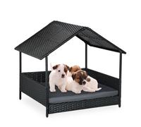 Dog bed Dog lounger Dog garden lounger Dog outdoor bed Dog sunbed with roof