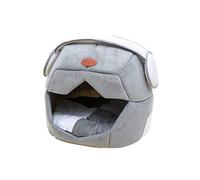 Dog Bed for Large Medium Small Dogs, Puppy cat dog Cave House, cute bedding fluffy rest area kennel indoor pet bed pet bed cushion pet nest(53 * 53 * 48)