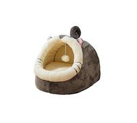 Dog Bed for Large Medium Small Dogs, Puppy cat dog Cave House, cute bedding fluffy rest area kennel indoor pet bed pet bed cushion pet nest(A,L)