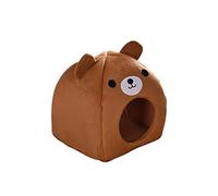 Dog Bed for Large Medium Small Dogs, Puppy cat dog Cave House, cute bedding fluffy rest area kennel indoor pet bed pet bed cushion pet nest(38 * 38 * 43)