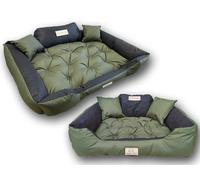 Dog bed KINGDOG 115x95 cm personalized waterproof green