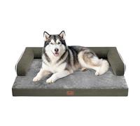 Dog Bed Large Sized Dogs-Orthopedic Waterproof Bed for Dogs,Large Dog Beds with Washable Removable Cover & Non-Slip Bottom