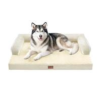Dog Bed Large Sized Dogs-Orthopedic Waterproof Bed for Dogs,Large Dog Beds with Washable Removable Cover & Non-Slip Bottom