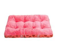 Dog Bed Mat for Medium Dogs, Nonskid with Removable Washable Cover, Soft Comfortable Crate Pad for Small and Medium Breeds, Ideal for Sleeping and Relaxation
