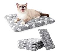 Dog Bed Mat, Reversible Crate Pads for Small/Medium/Large Dogs & Cats Sleeping, Portable & Soft, Dog Beds Crate Pad (Grey, XS(18"*14"*1.5"))