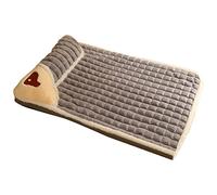 Dog Bed Mat, Washable High Rebound Cat Warming Mats Anti Slip Pet Sleeping Mat Neck Protection Pet Bed for Different Seasons Small and Medium Sized Dogs (L(60x40cm/23.6x15.7in), for Within 10kg/22lb)