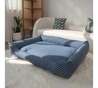 Dog Bed Mattress Large Washable Pet Bed Couch,Removable Dog Bed Cushion with Non-slip Bottom,Soft Dog Bed Cushion for Large Small Dogs (65-75cm,D)