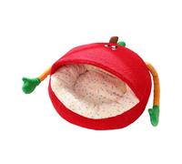 Dog Bed Nest - Winter Anti-Slip Plush Sleeping Pad Comfortable Cushion for Kennel Portable Lightweight Warm Rest Shelter | Soft Pet Retreat for Comfort i