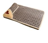 Dog Bed Pet Bed Warm Bed For Small Medium Large Dogs Fleece Pet Pad With Pillow Puppy Cat Cozy Cushion(S3,75x45cm)